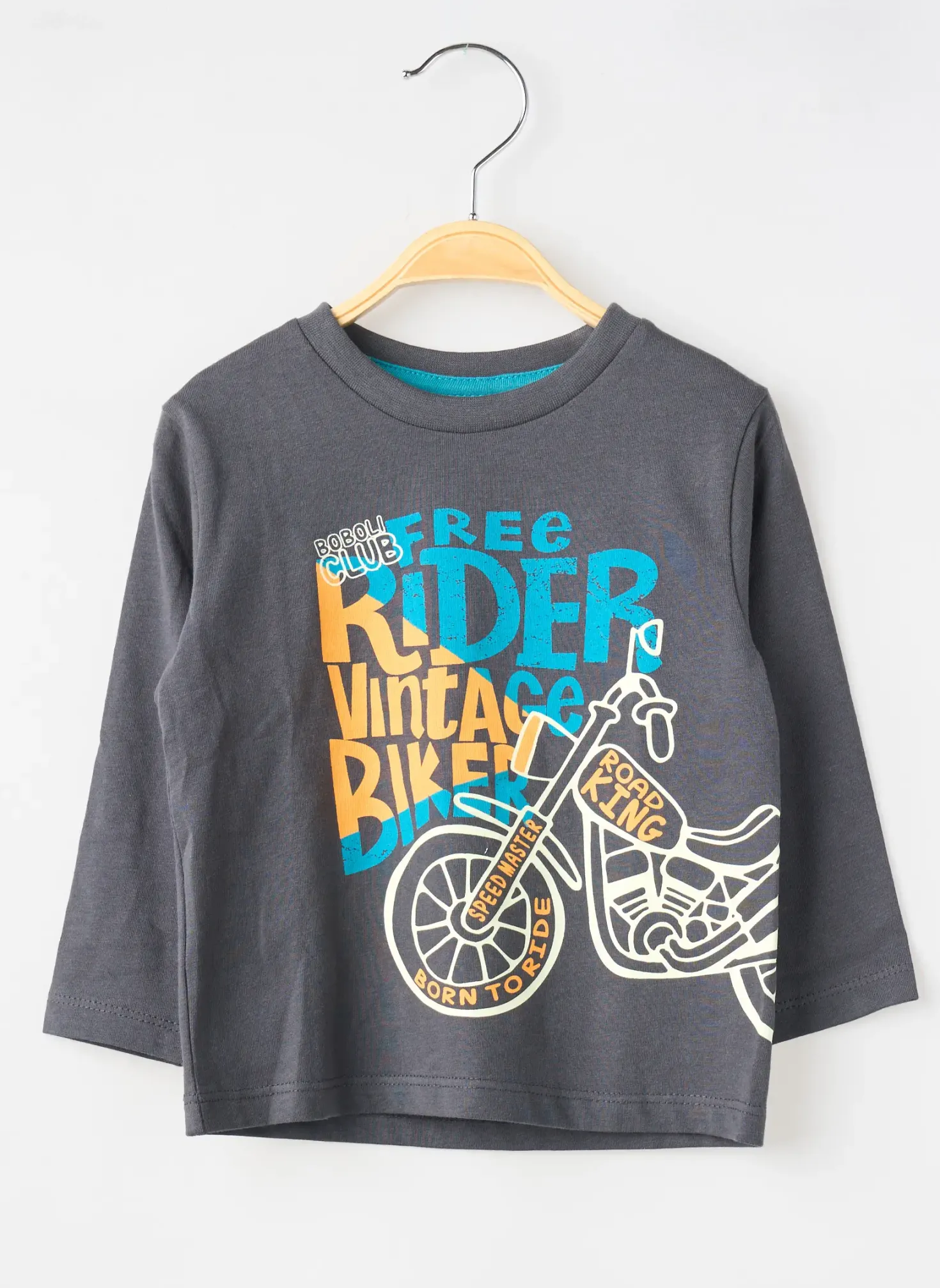 T-shirt Boboli Gris Manches Longues