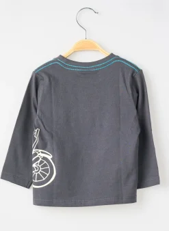 T-shirt Boboli Gris Manches Longues