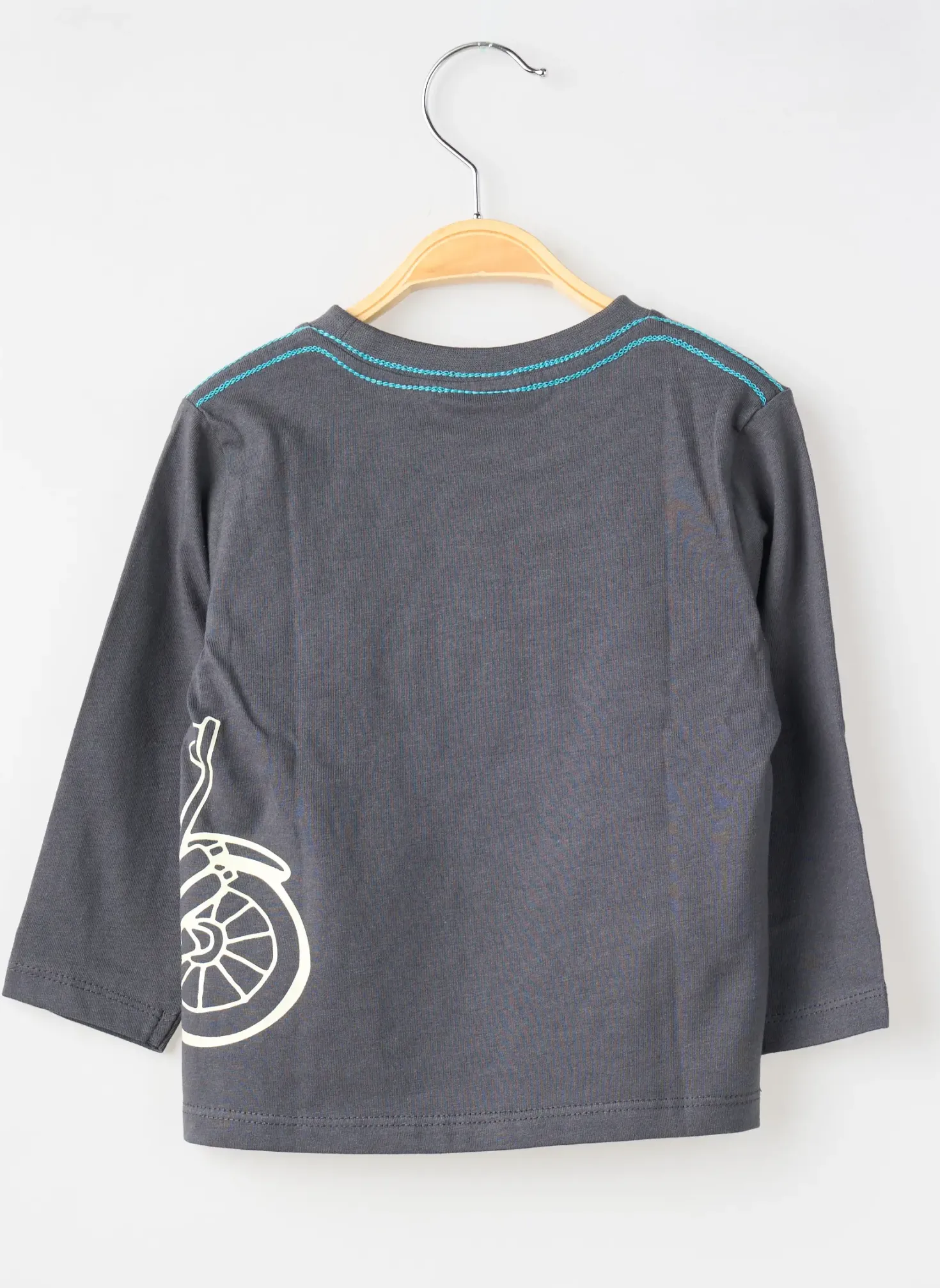 T-shirt Boboli Gris Manches Longues