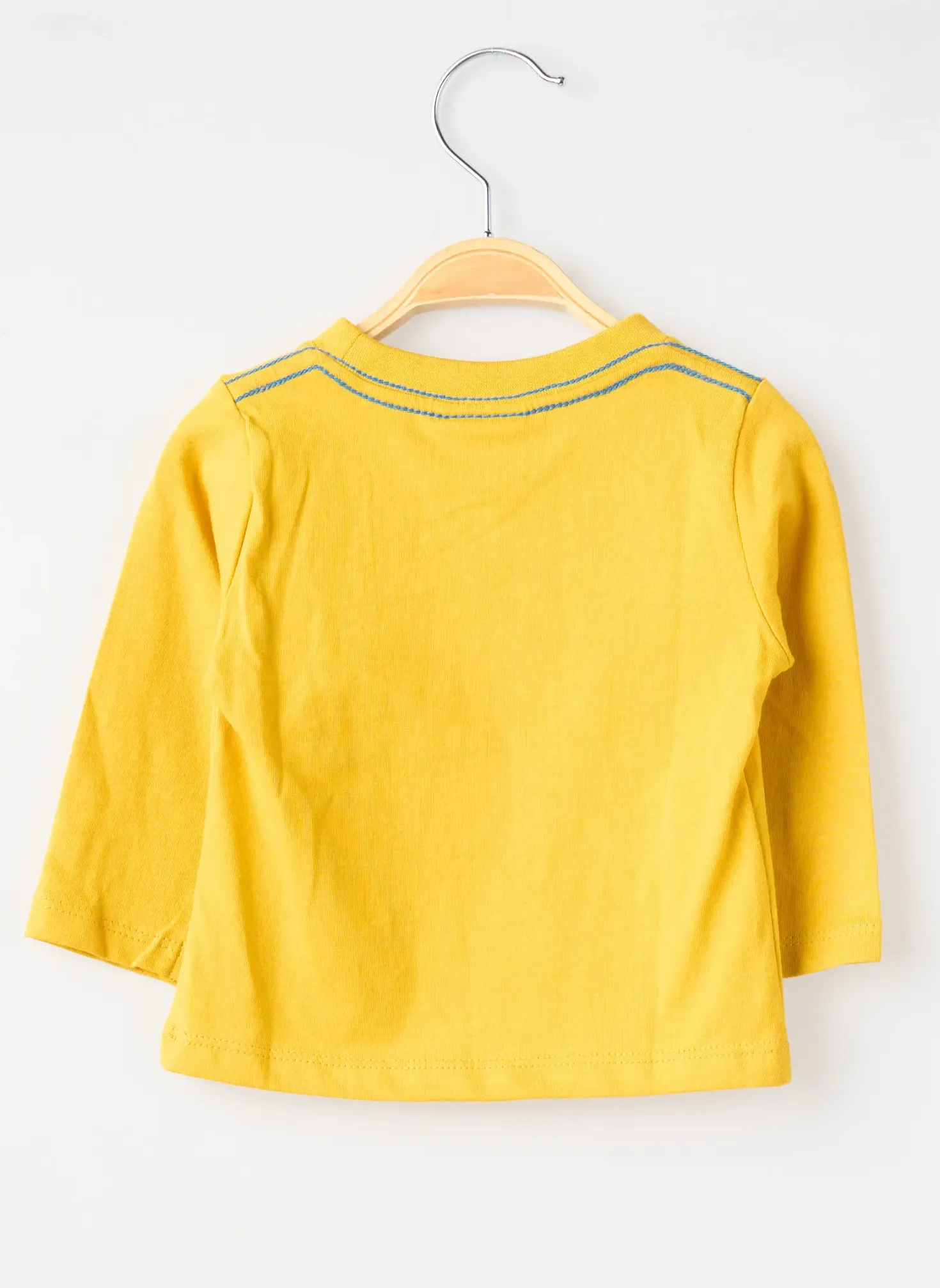 T-shirt Boboli Jaune Manches Longues