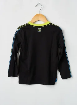 T-shirt Boboli Noir Manches Longues