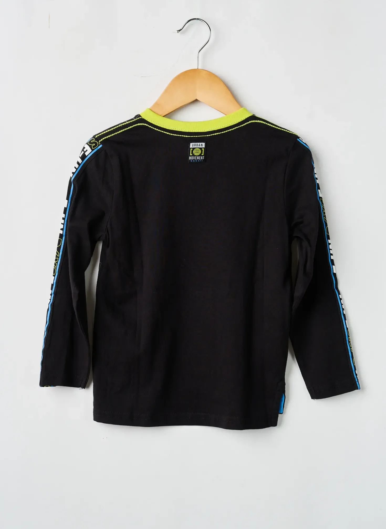 T-shirt Boboli Noir Manches Longues
