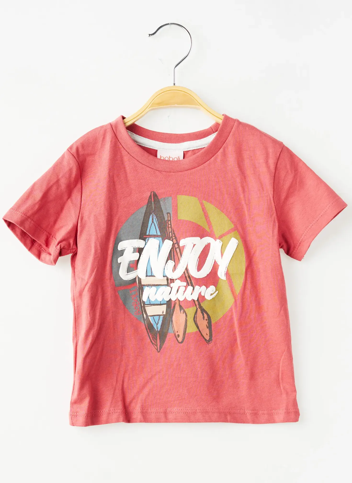 T-shirt Boboli Rouge Manches Courtes