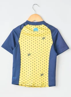 T-shirt Bon Bon Bleu Manches Courtes
