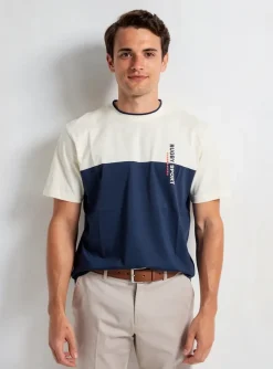 T-shirt Camberabero Beige Manches Courtes