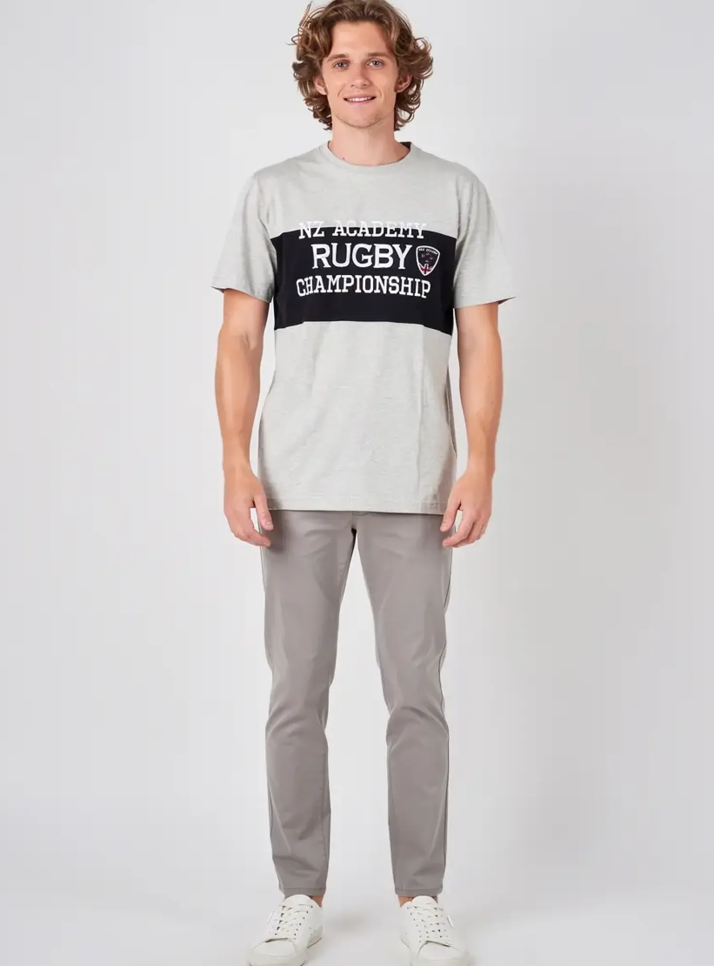 T-shirt Camberabero Gris Manches Courtes