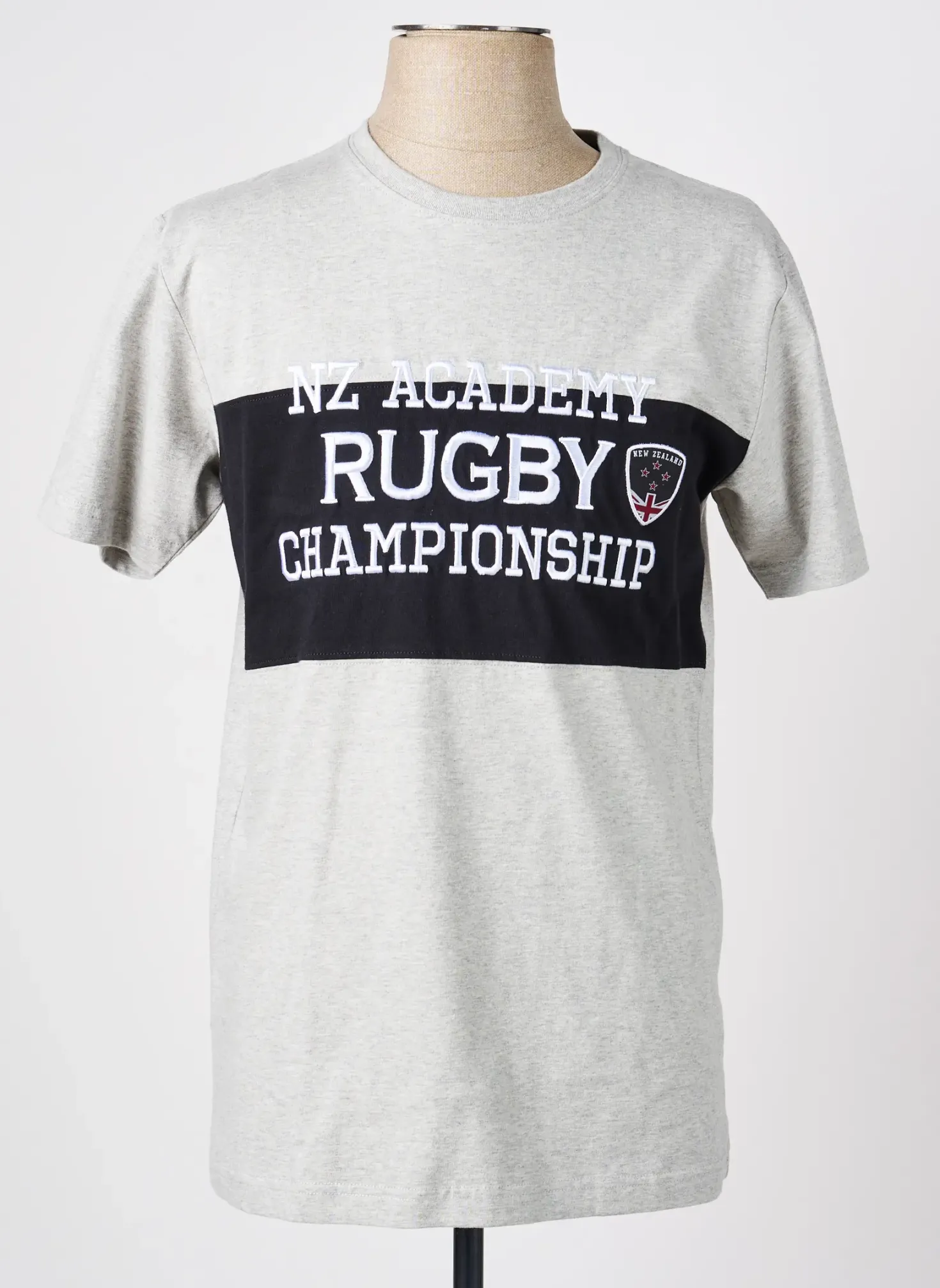 T-shirt Camberabero Gris Manches Courtes