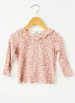 T-shirt C&a Rose Manches Longues