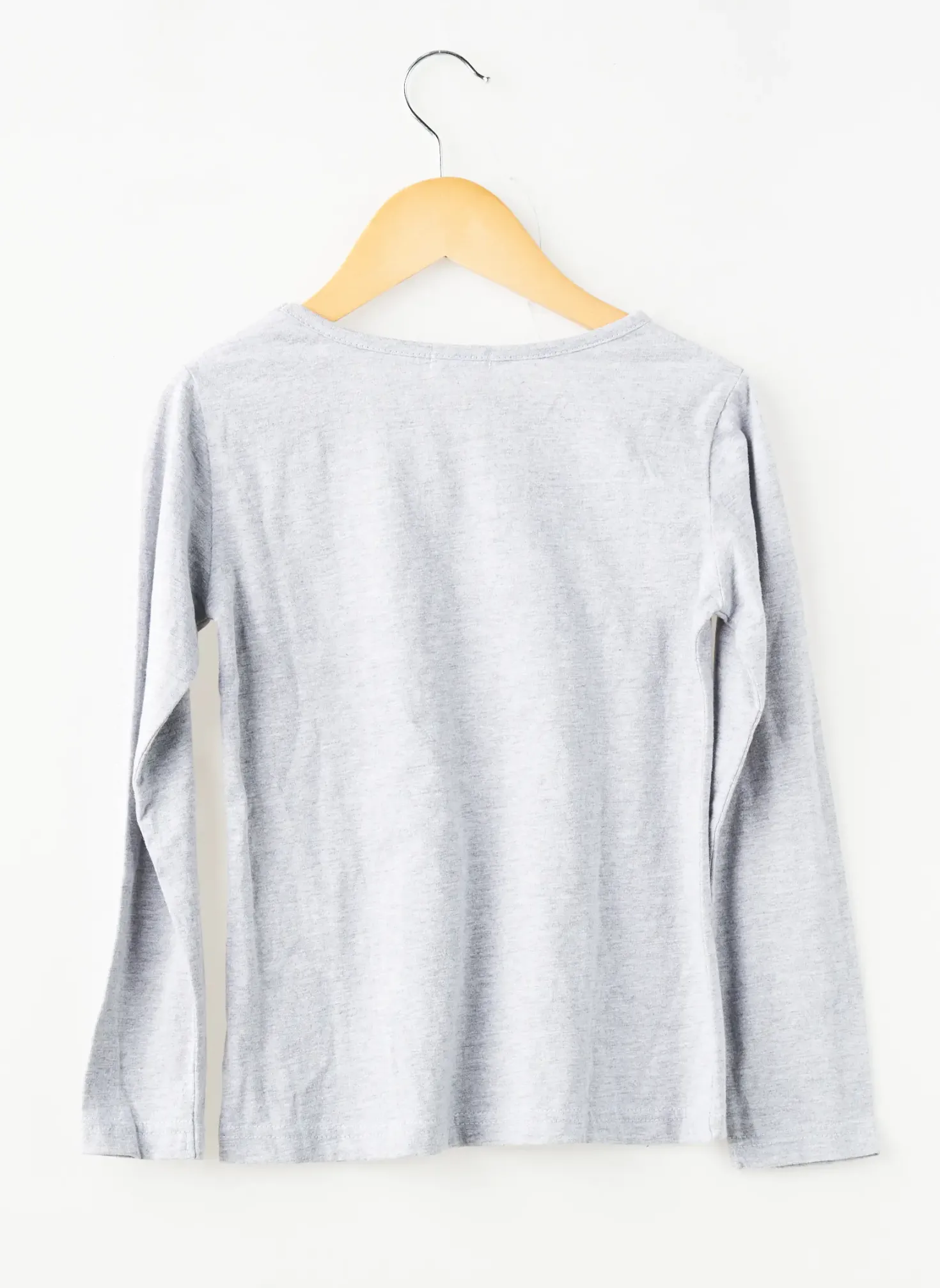 T-shirt Confetti Gris Manches Longues