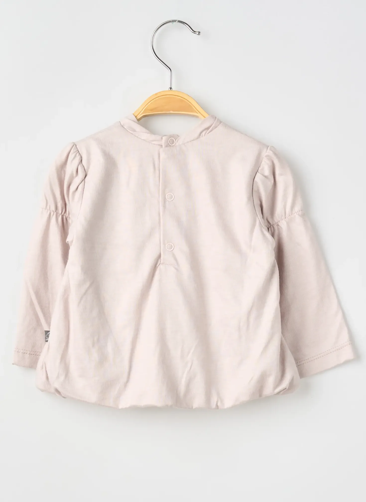 T-shirt Coudemail Rose Manches Longues