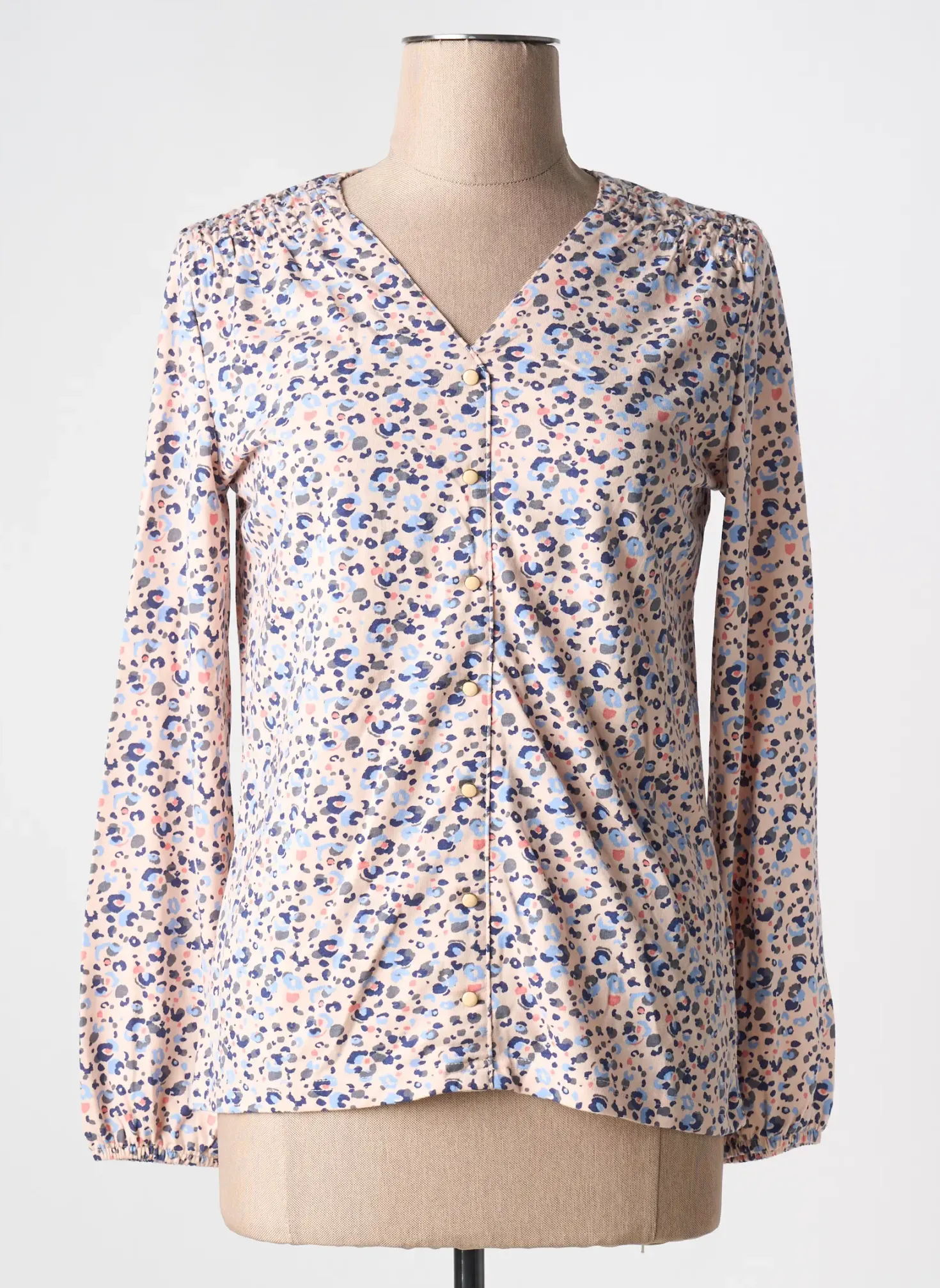 T-shirt Damart Rose Manches Longues