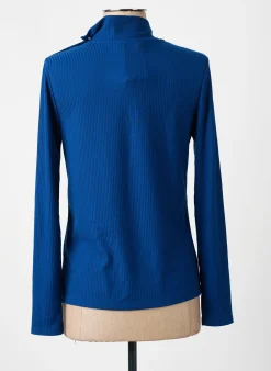 T-shirt Diane Laury Bleu Manches Longues