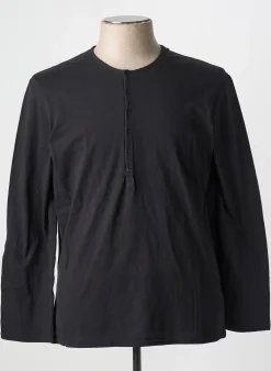 T-shirt Eminence Noir Manches Longues