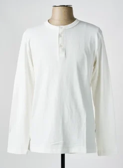 T-shirt Esprit Blanc Manches Longues