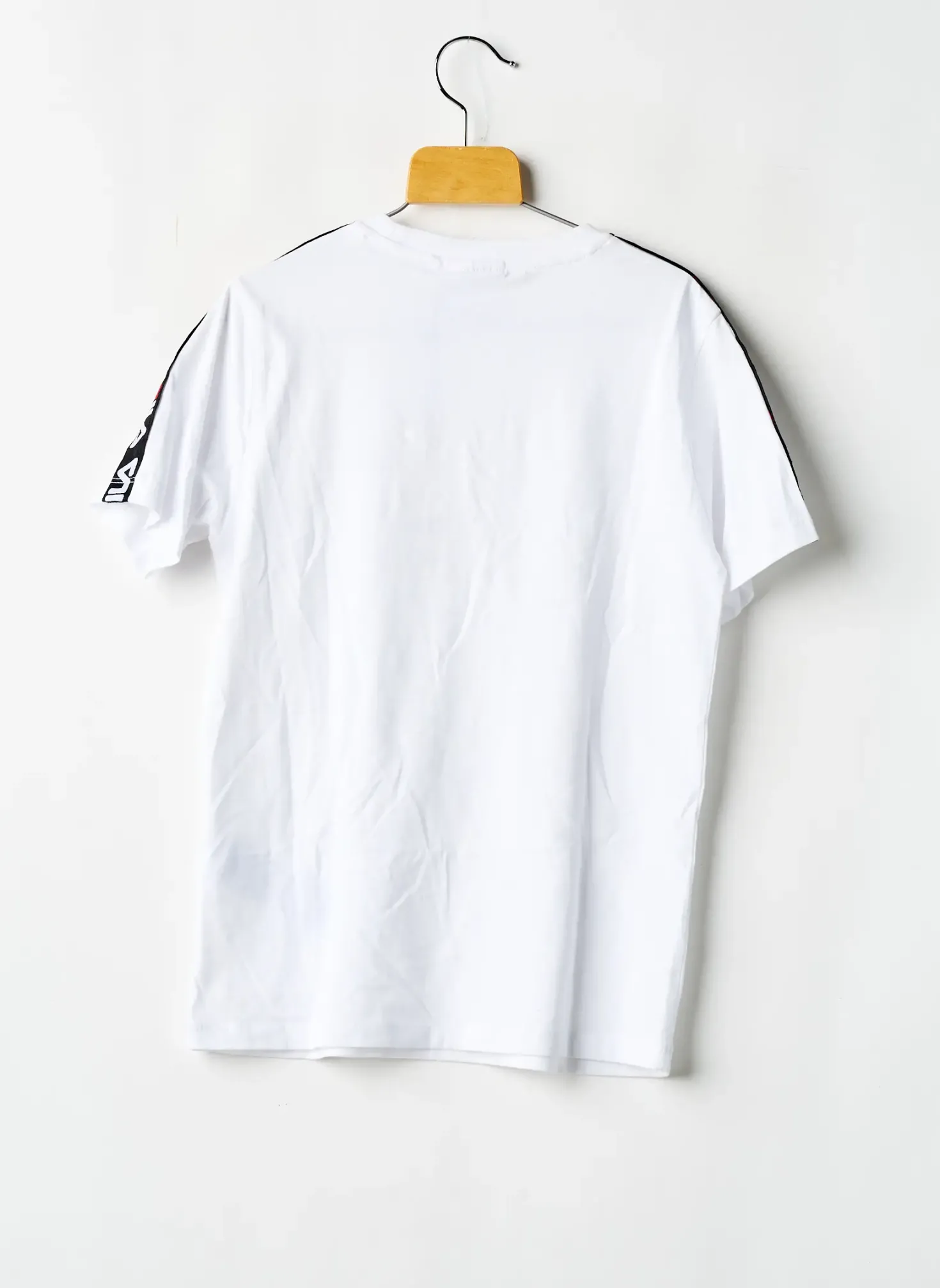 T-shirt Fila Blanc Manches Courtes