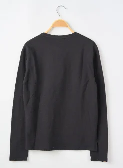T-shirt Garcia Noir Manches Longues