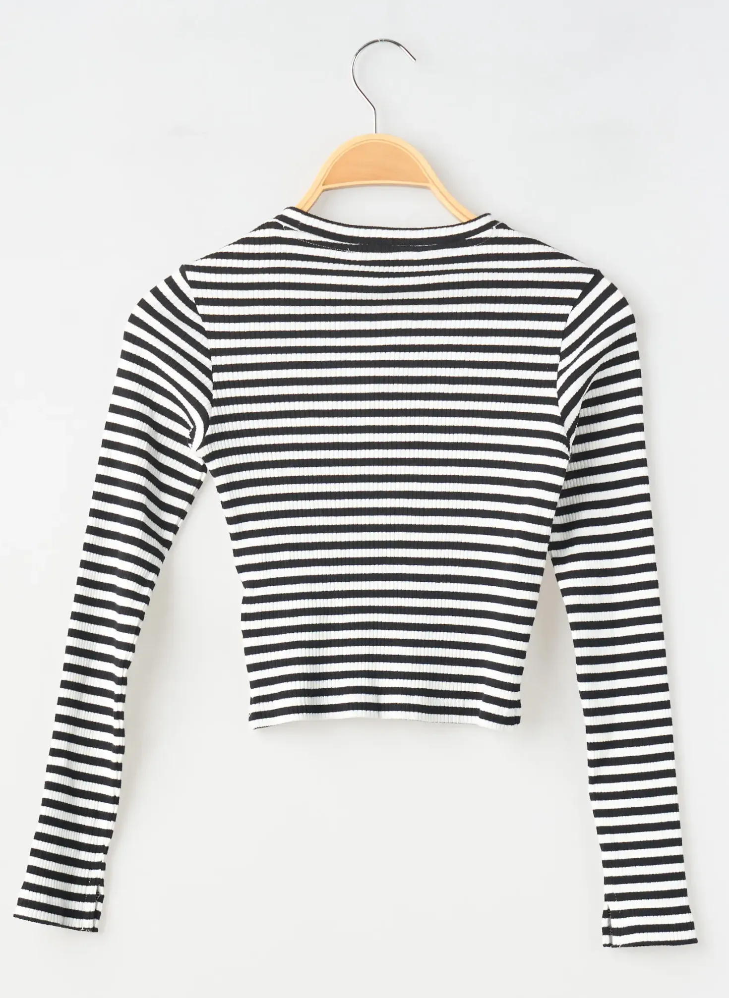 T-shirt Garcia Noir Manches Longues