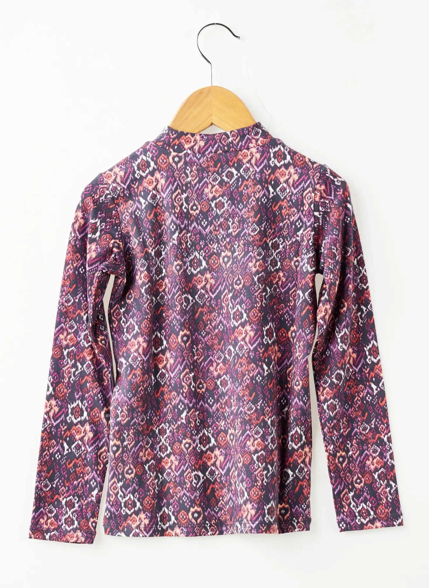 T-shirt Garcia Violet Manches Longues