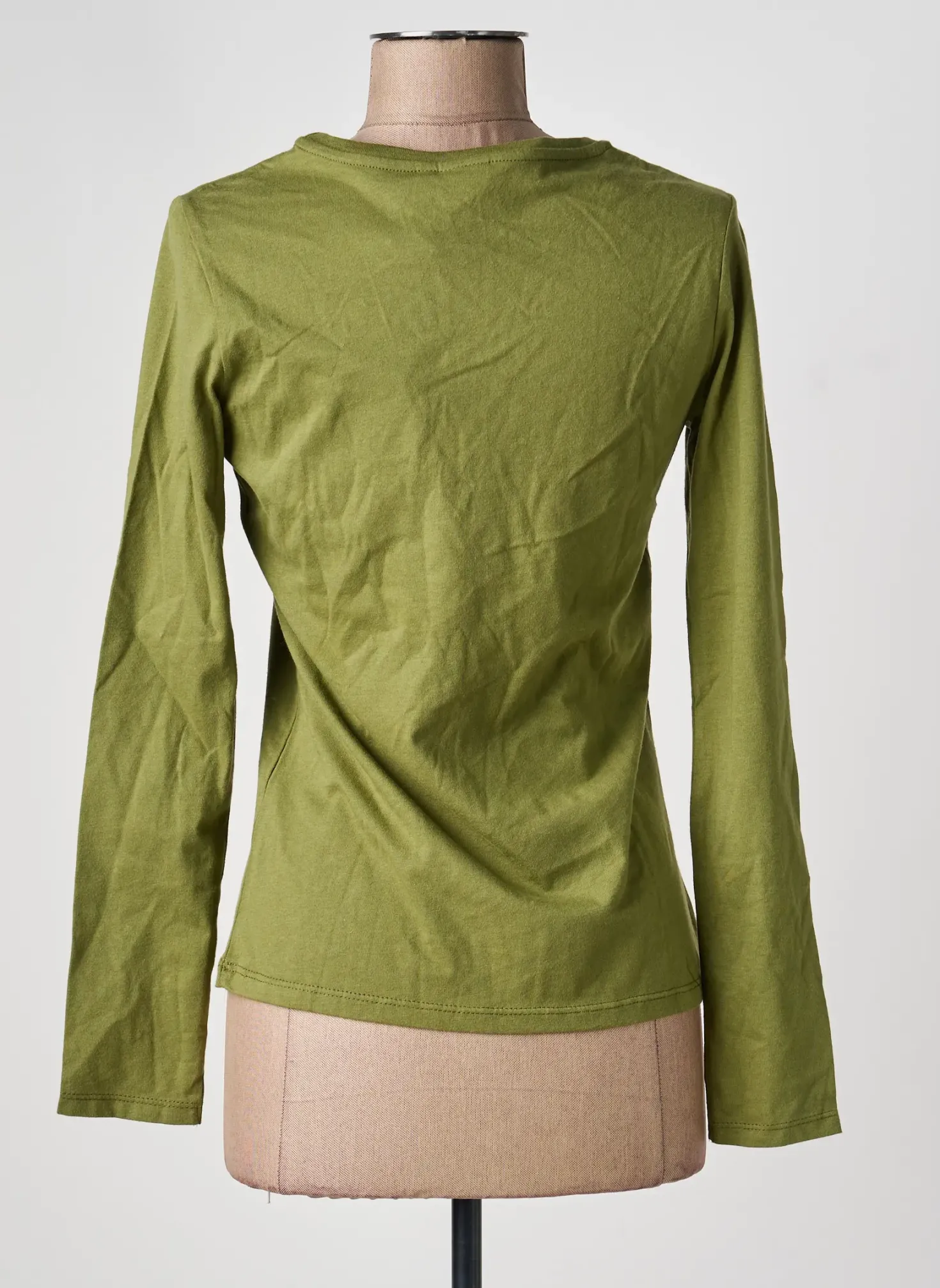 T-shirt G Star Vert Manches Longues
