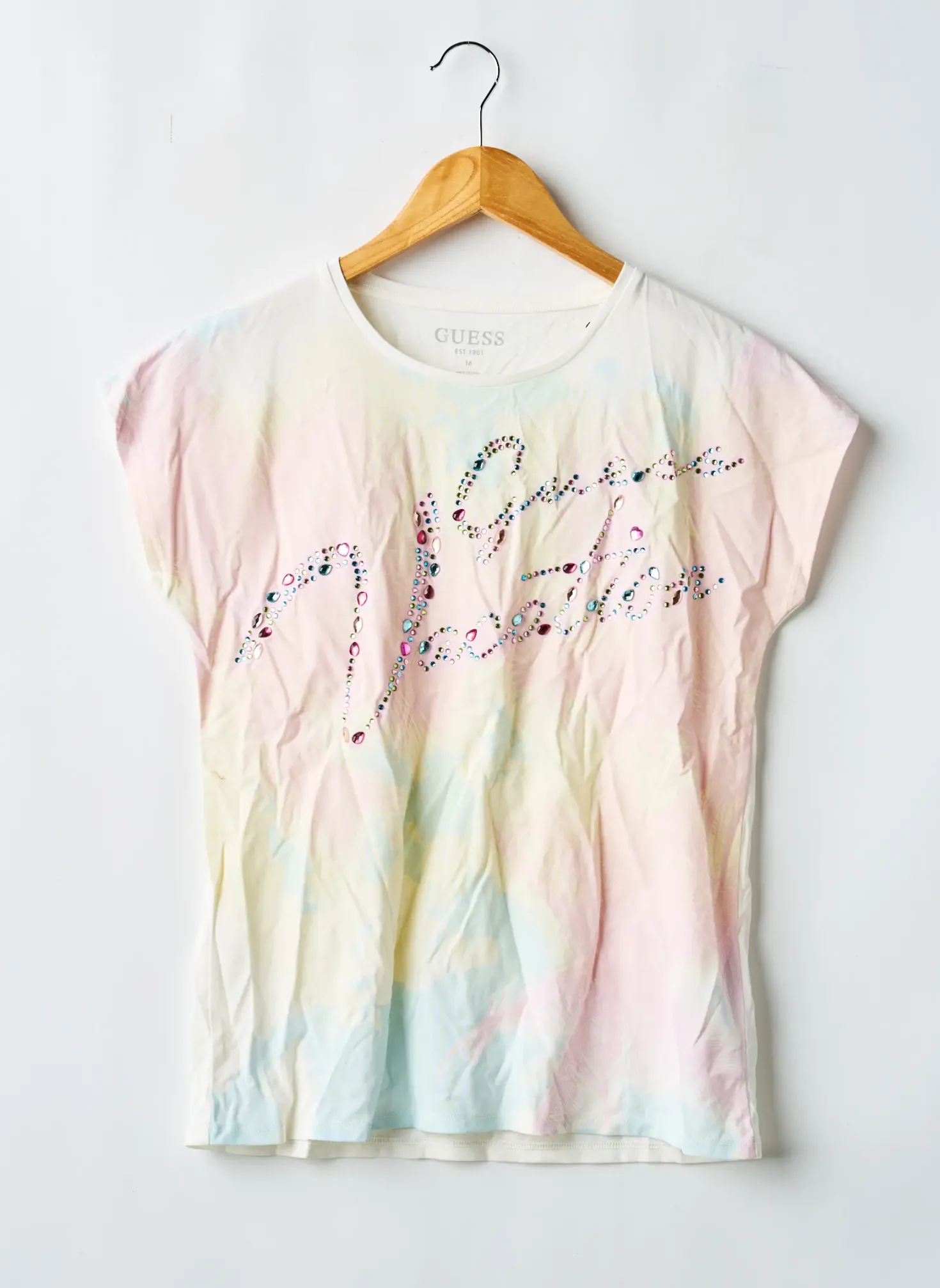 T-shirt Guess Blanc