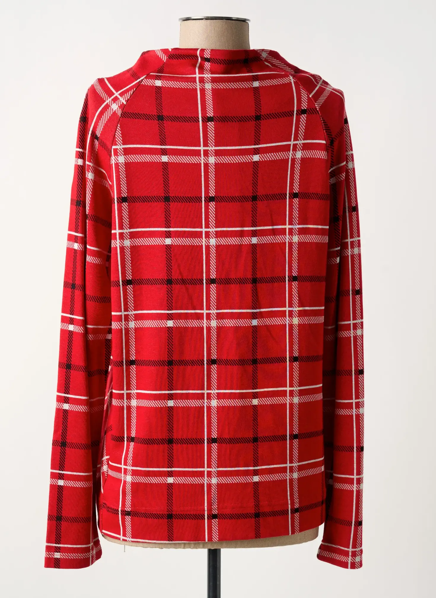 T-shirt Hajo Rouge Manches Longues