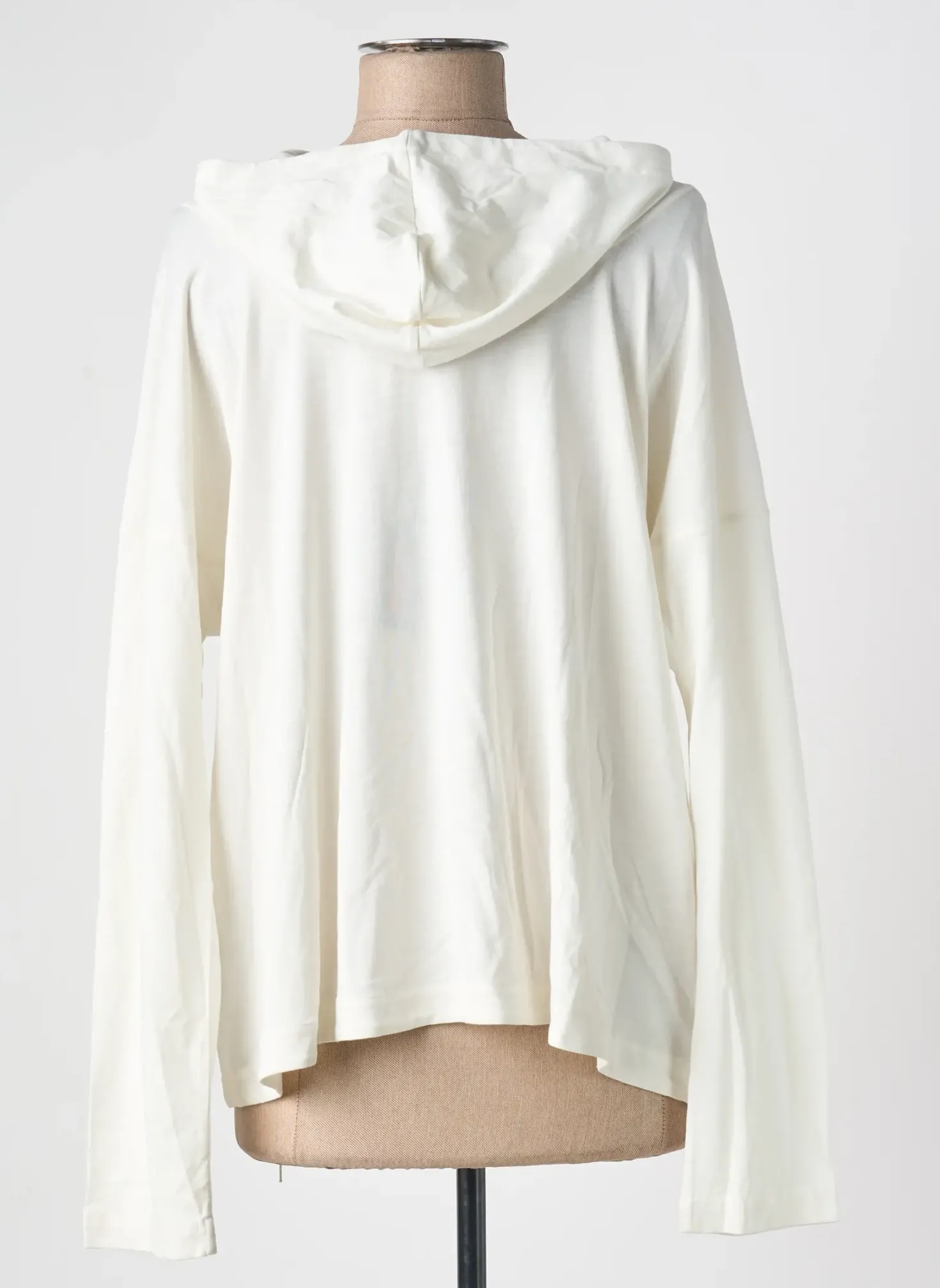T-shirt High Blanc Manches Longues