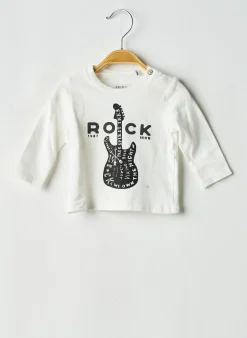 T-shirt Ikks Blanc Manches Longues