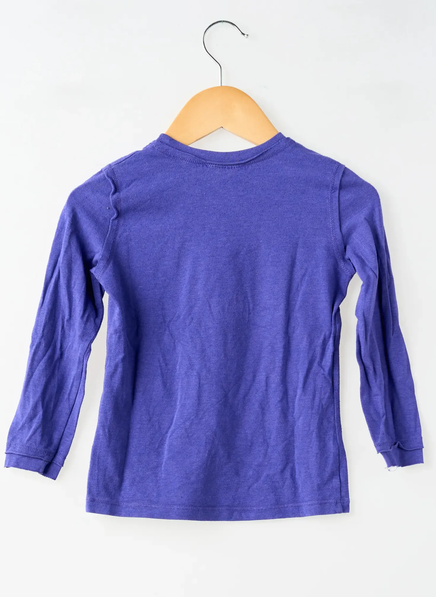 T-shirt Ikks Violet Manches Longues