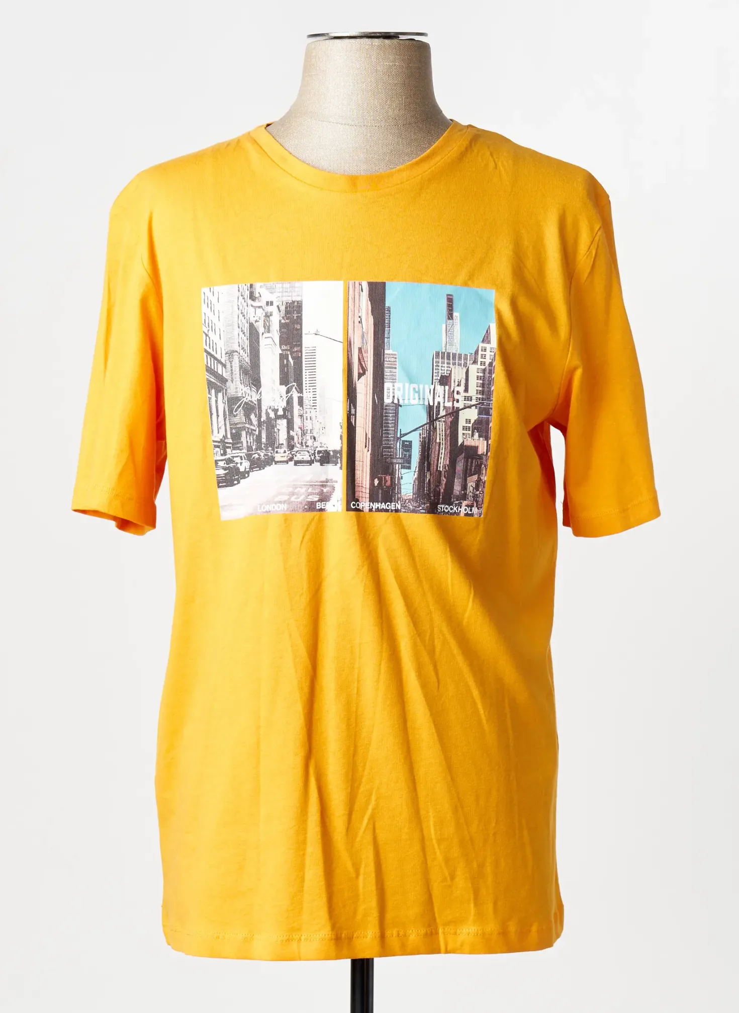 T-shirt Jack & Jones Bleu