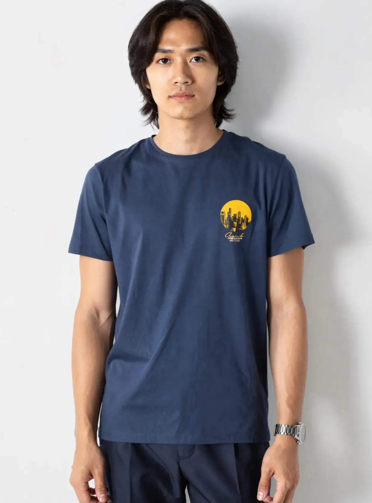 T-shirt Jack & Jones Bleu
