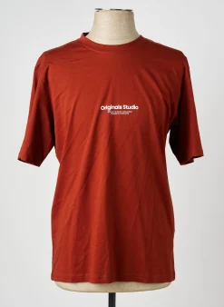 T-shirt Jack & Jones Rouge