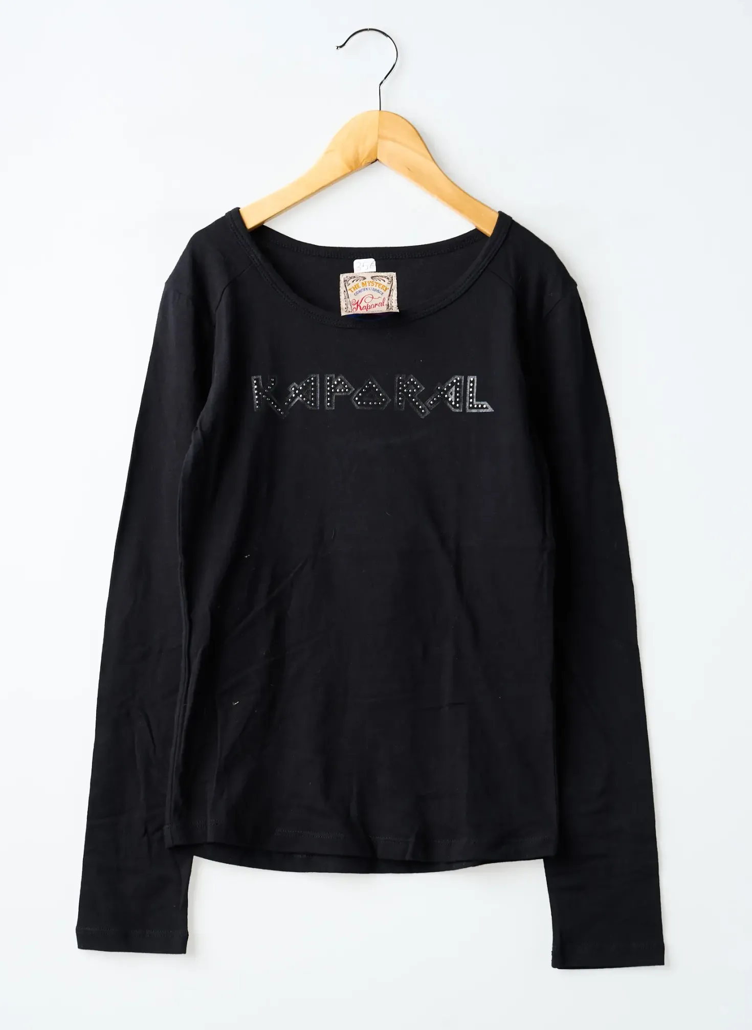 T-shirt Kaporal Noir Manches Longues