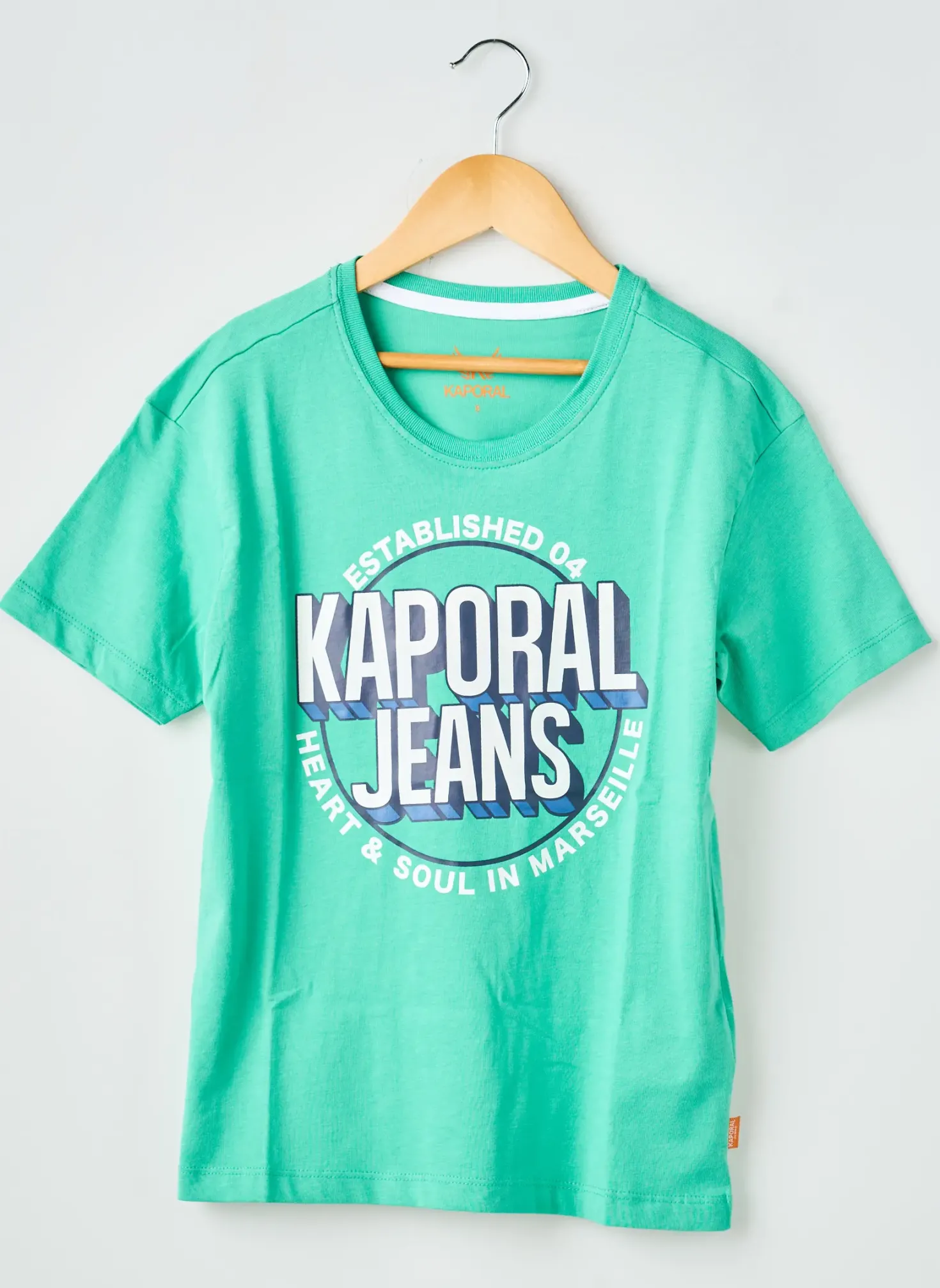 T-shirt Kaporal Vert Manches Courtes