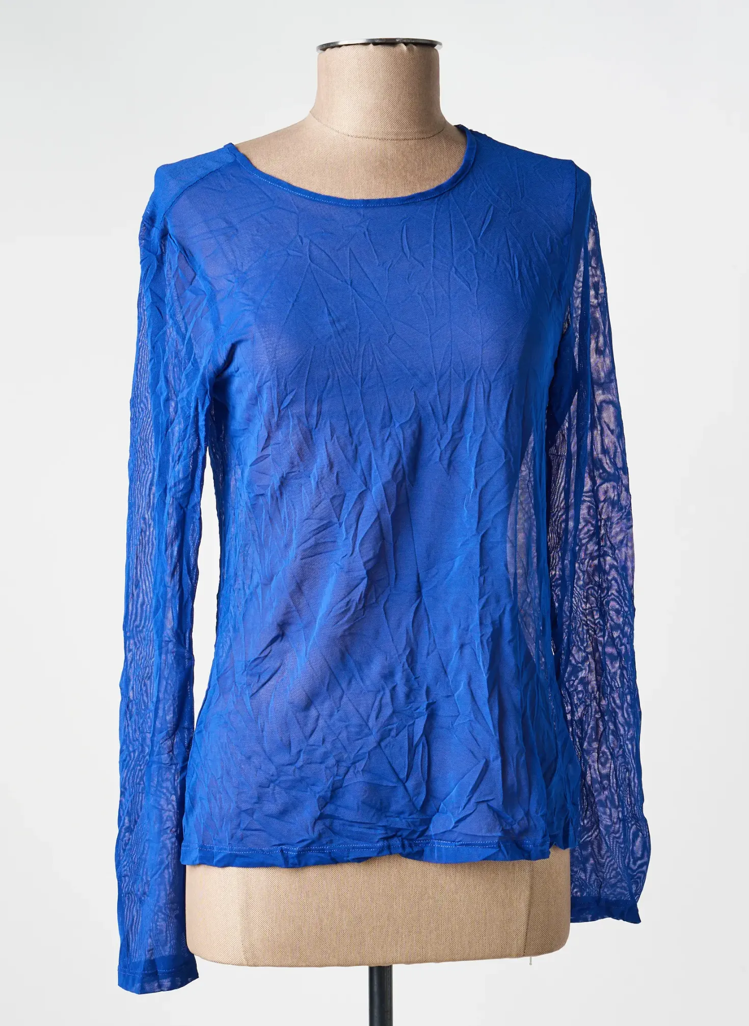 T-shirt Kozan Bleu Manches Longues