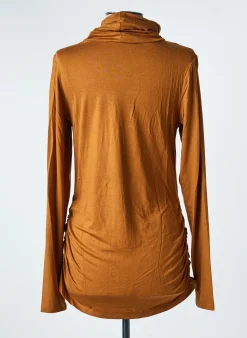 T-shirt Kozan Marron Manches Longues
