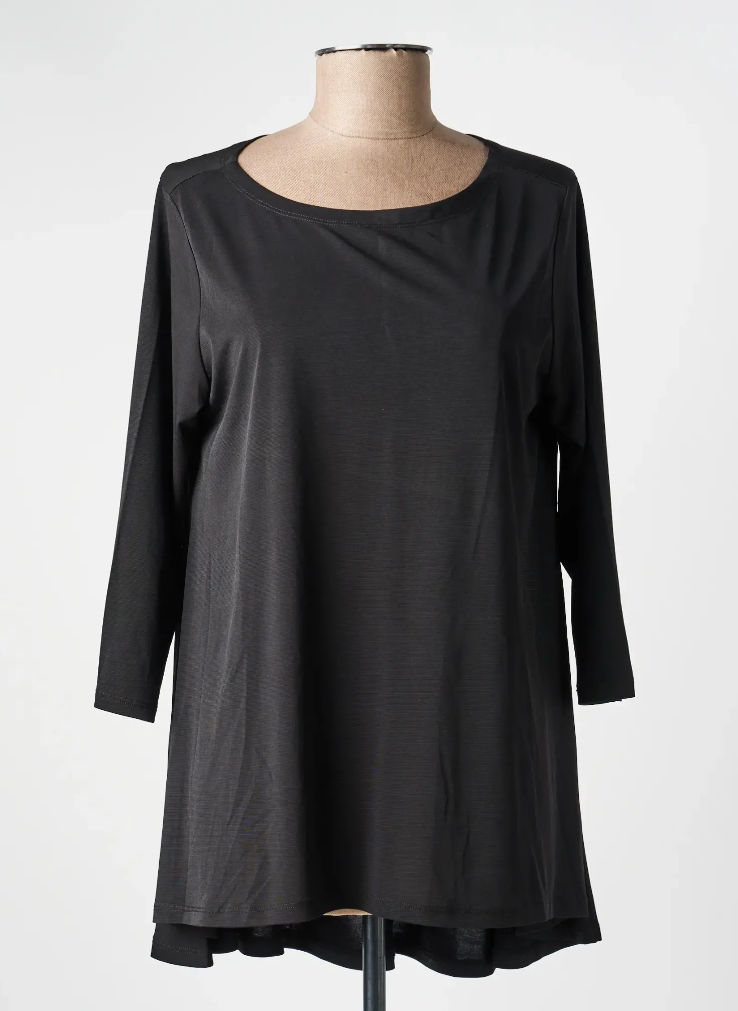 T-shirt Kozan Noir Manches 3/4