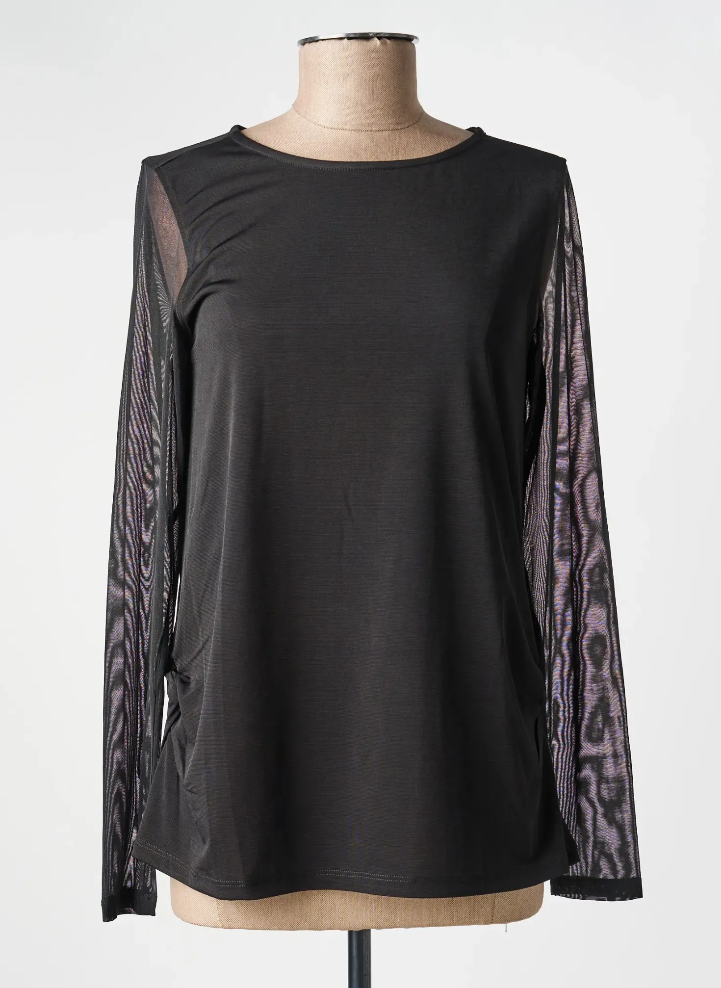 T-shirt Kozan Noir Manches Longues