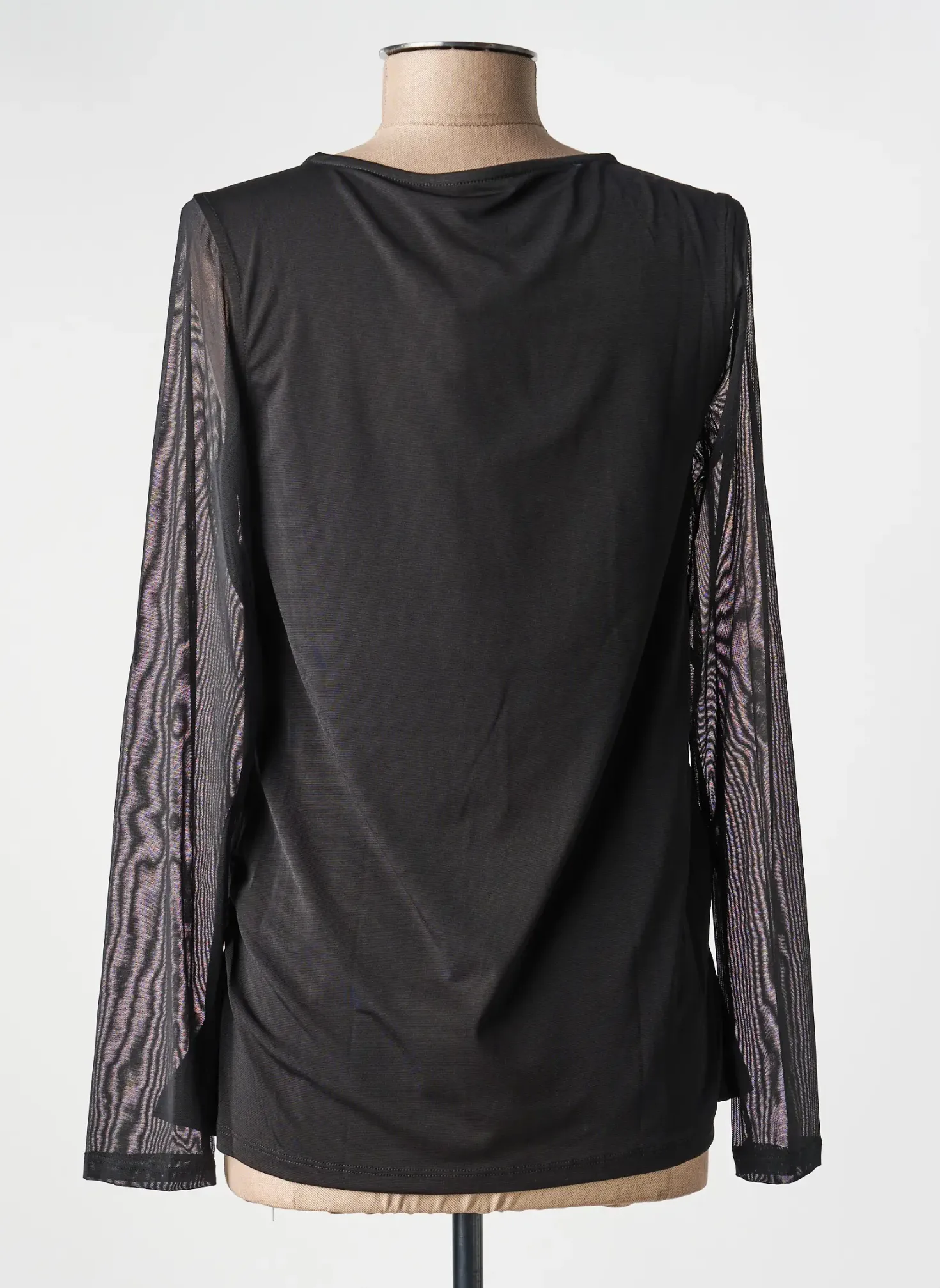 T-shirt Kozan Noir Manches Longues