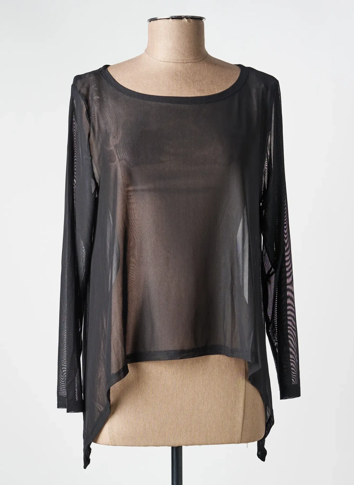 T-shirt Kozan Noir Manches Longues