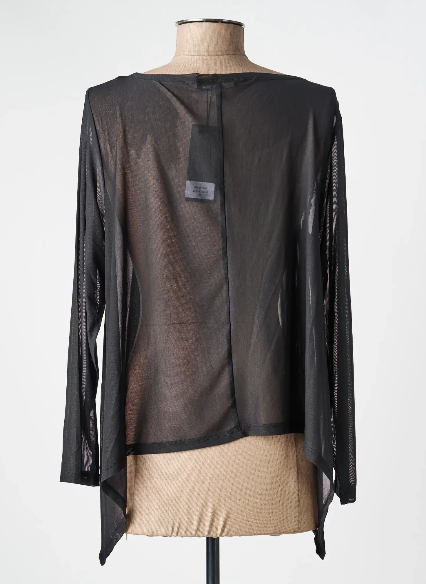 T-shirt Kozan Noir Manches Longues