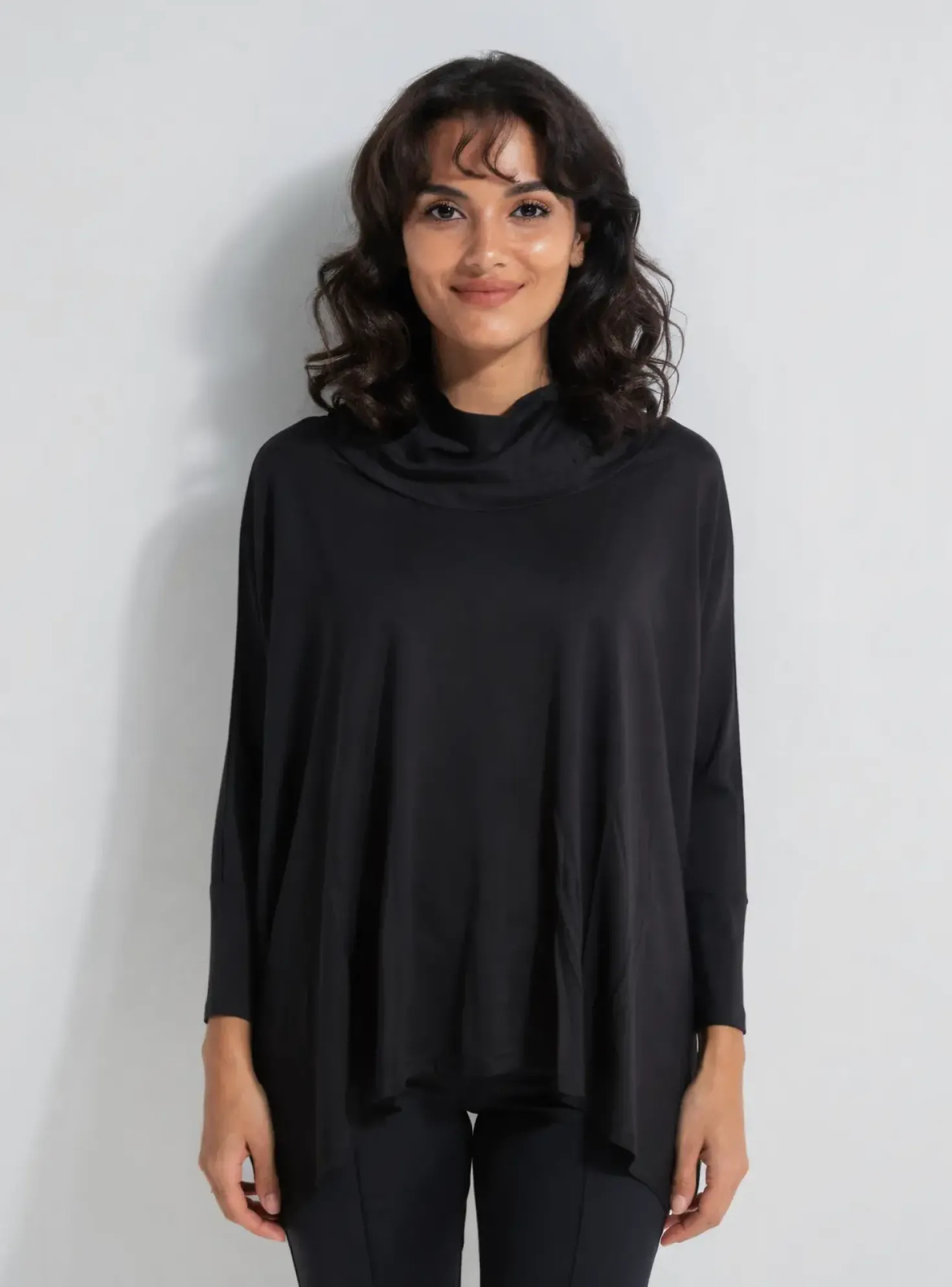 T-shirt Kozan Noir Manches Longues