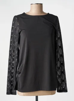 T-shirt Kozan Noir Manches Longues