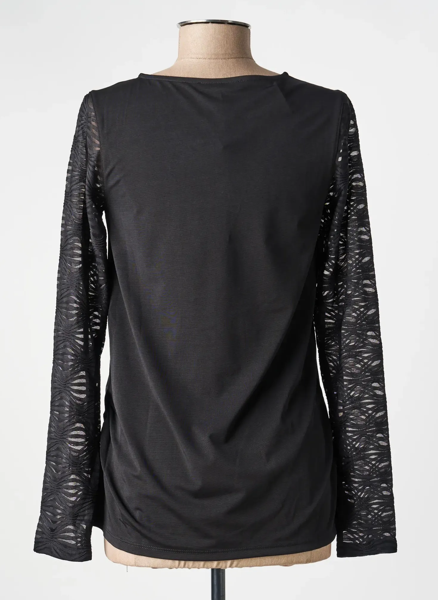 T-shirt Kozan Noir Manches Longues