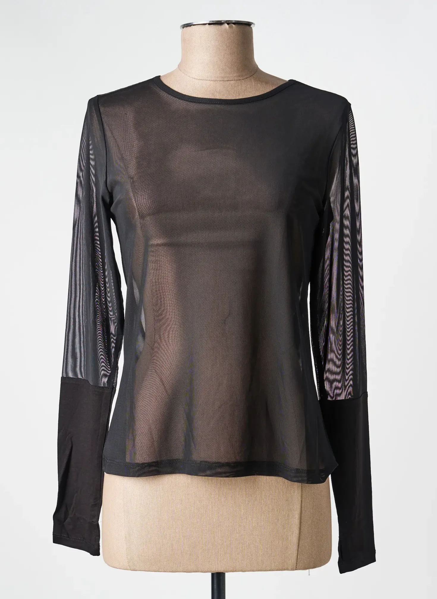 T-shirt Kozan Noir Manches Longues