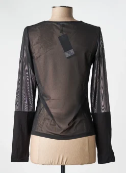 T-shirt Kozan Noir Manches Longues