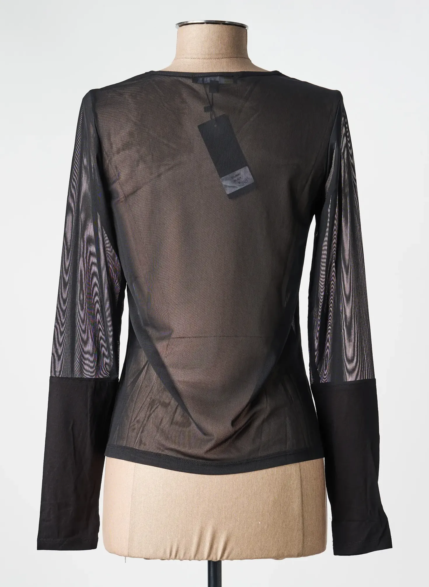 T-shirt Kozan Noir Manches Longues
