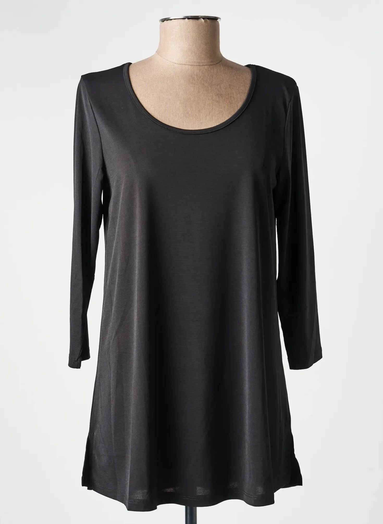 T-shirt Kozan Noir Manches Longues
