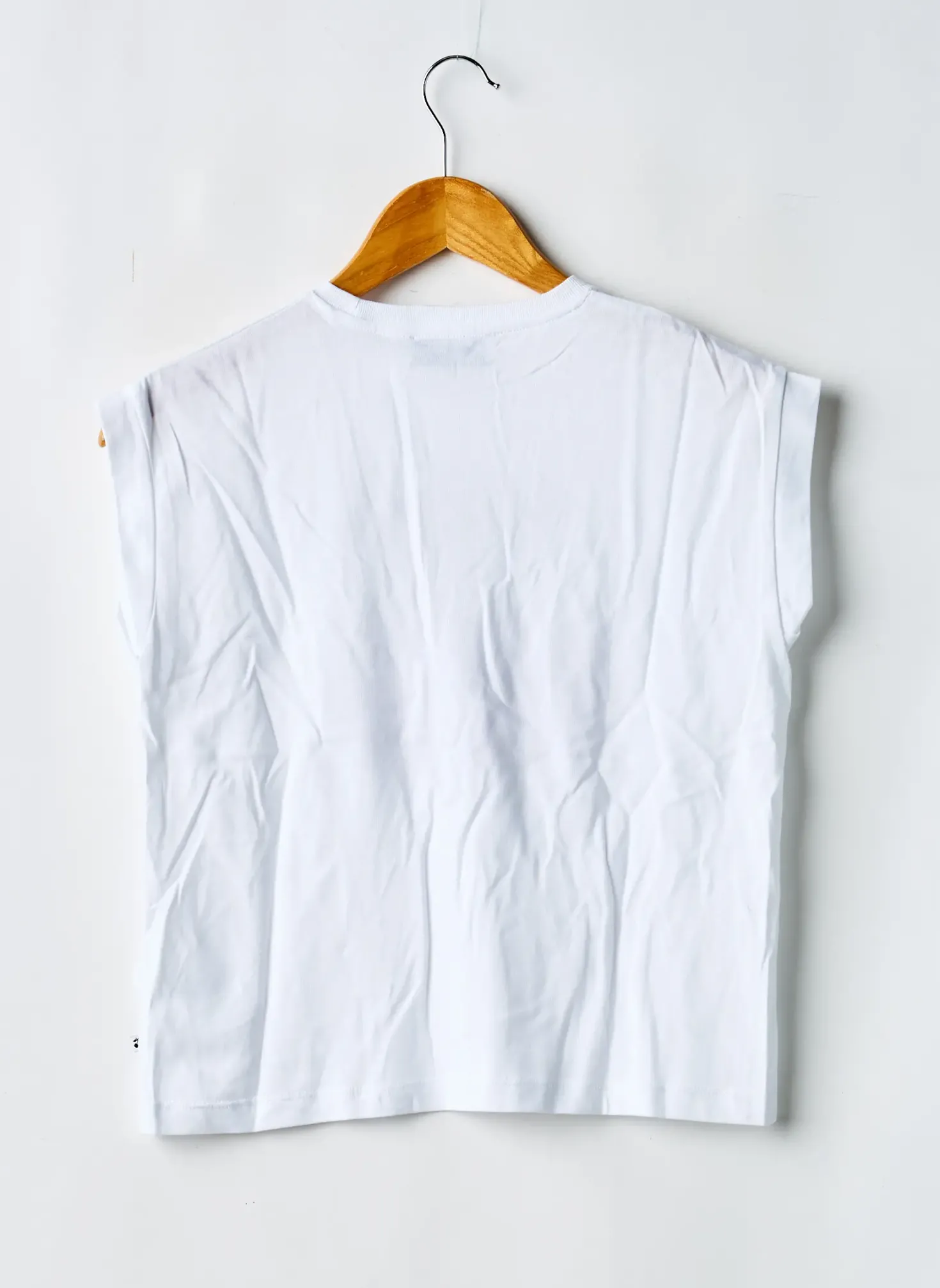 T-shirt Le Temps Des Cerises Blanc Manches Courtes