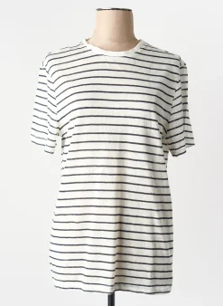 T-shirt Mango Bleu