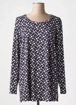 T-shirt Marina Sport Bleu Manches Longues